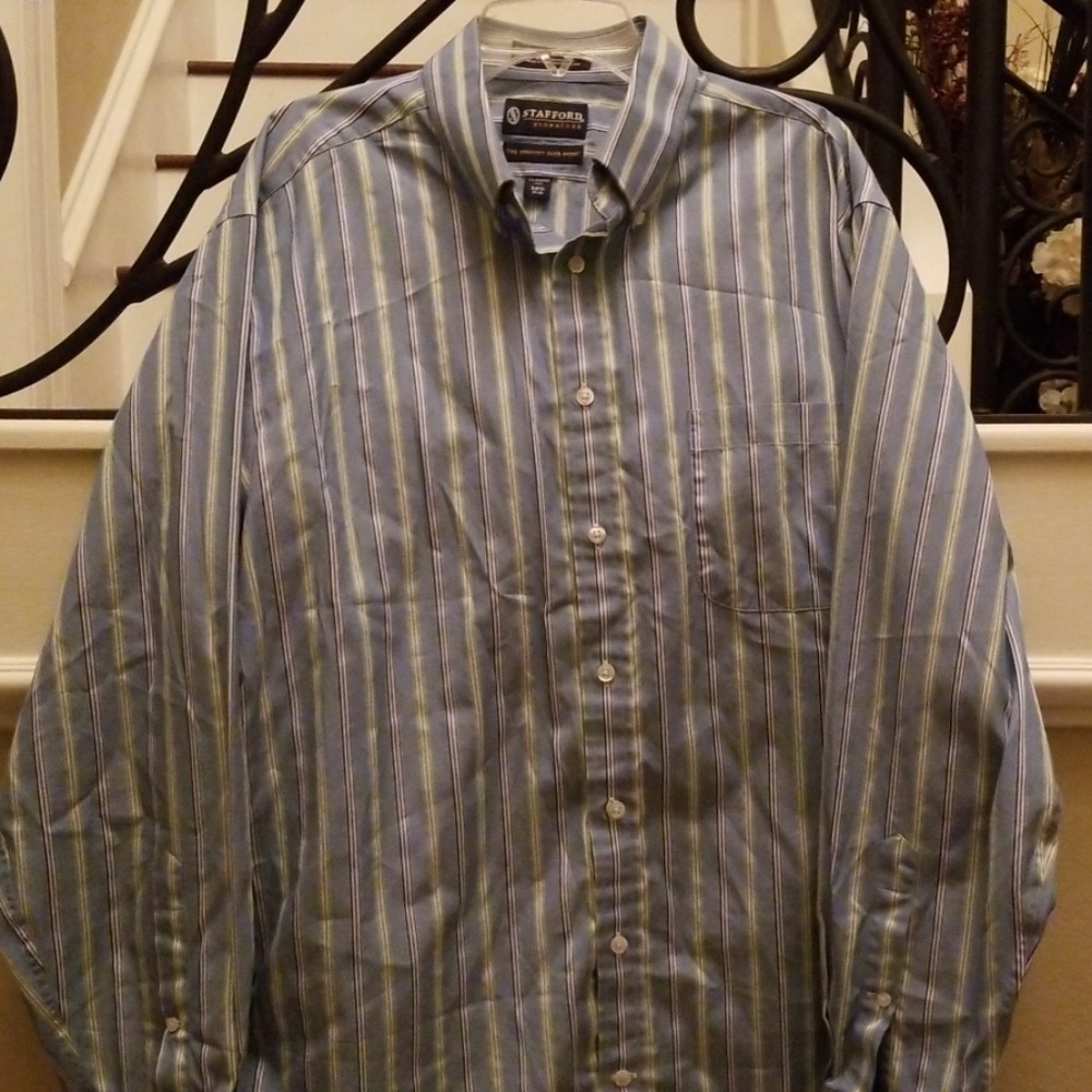 Stafford Signature Button down long sleeve shirt